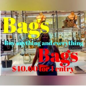 $40.00 per purchase on anything will give you 1 entry to win Brahmin